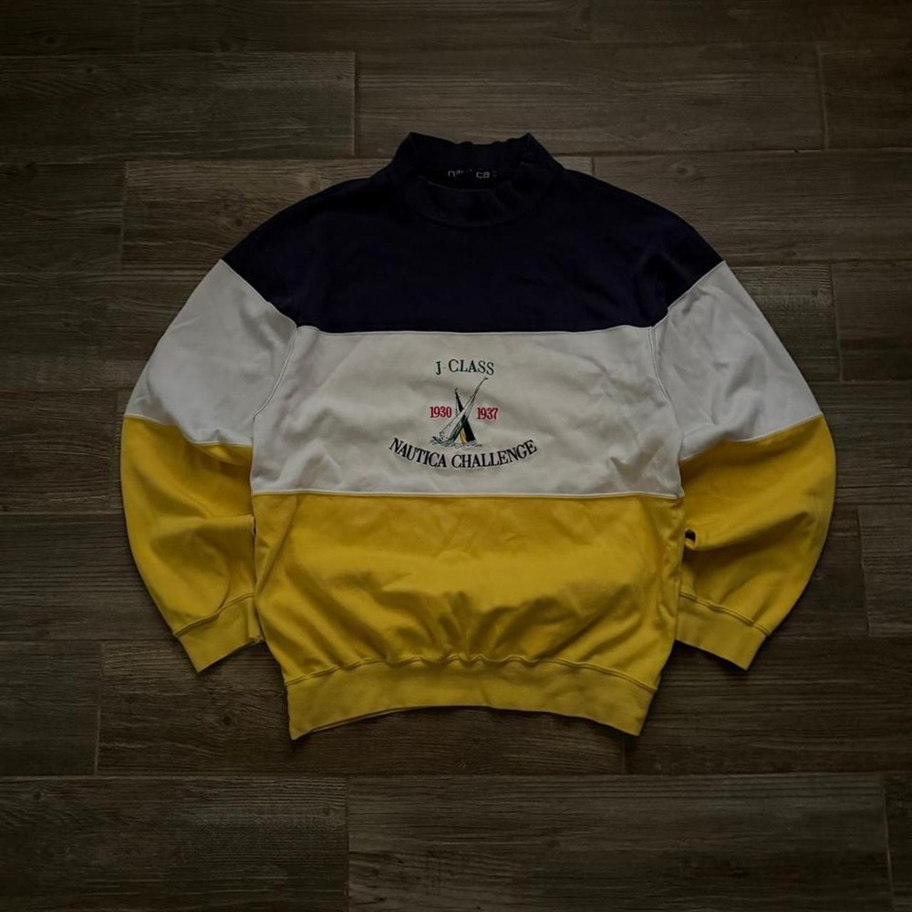 Vintage Nautica Challenge J Class Crewneck Sweatshirt size L